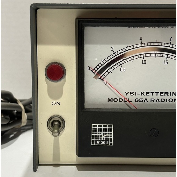 YSI Kettering Radiometer 65A Sensor Yellow Springs Instrument Powers On